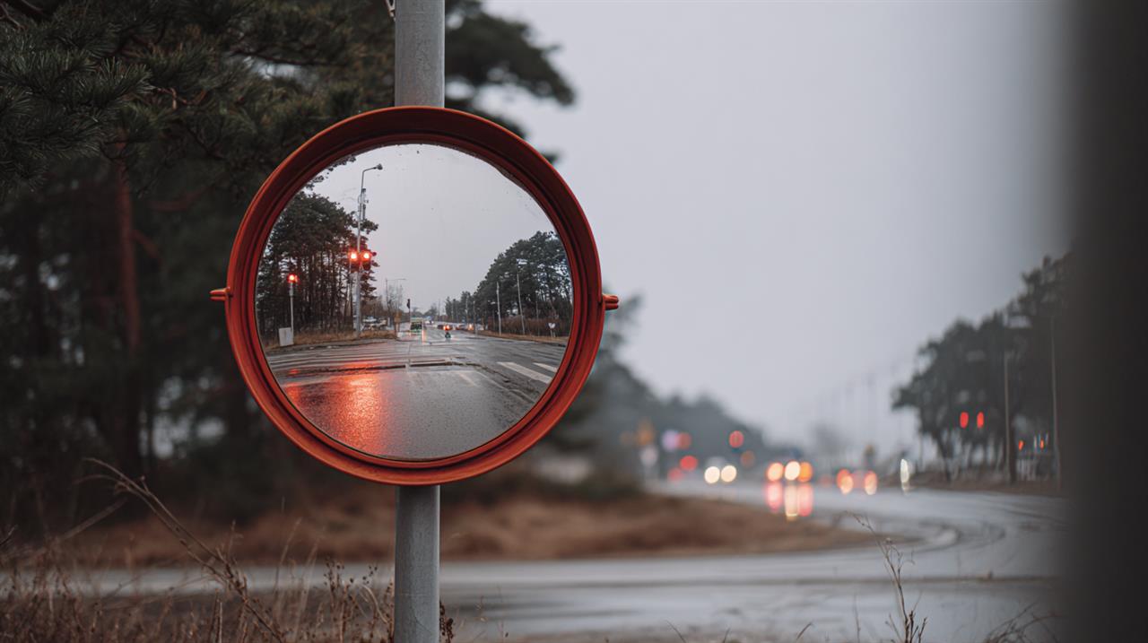 Trafikspegel - säkrare vägar med rätt spegel